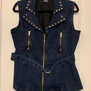 Blue Jean Vest, Size L